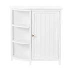 Dover Deluxe Storage Cabinet with Shelving White - Alaterre Furniture
