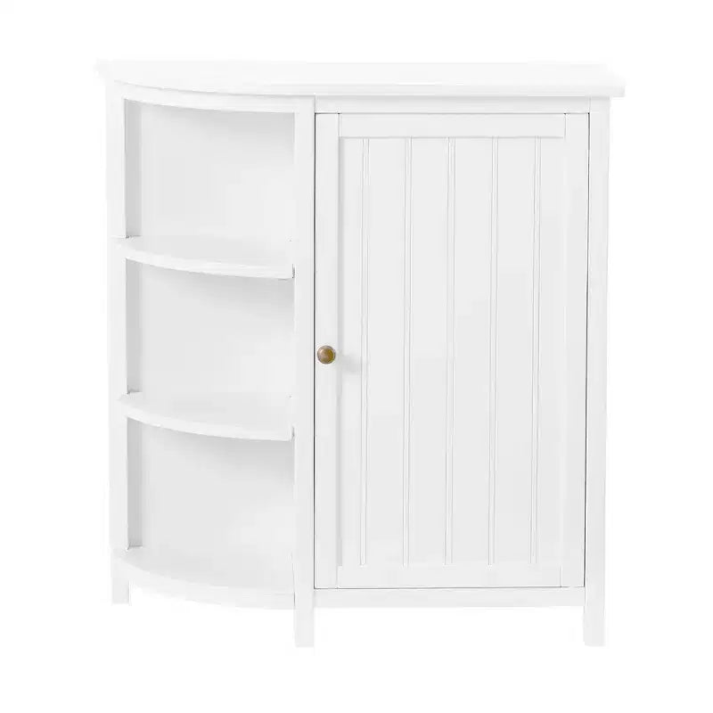 Dover Deluxe Storage Cabinet with Shelving White - Alaterre Furniture