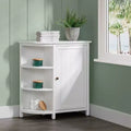 Meuble de rangement Dover Deluxe avec étagères Blanc