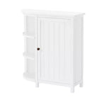 Meuble de rangement Dover Deluxe avec étagères Blanc