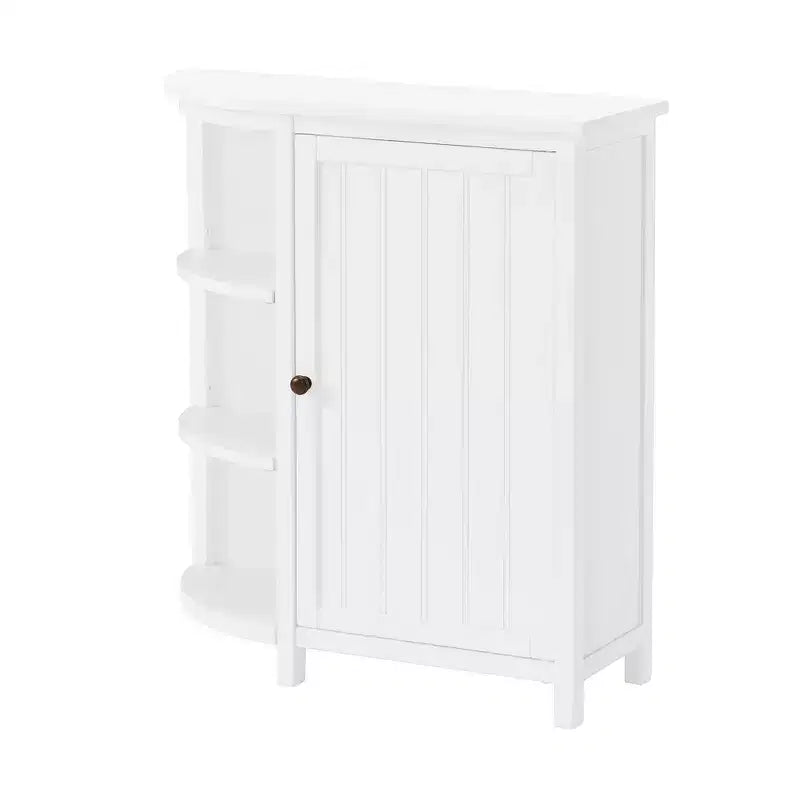 Meuble de rangement Dover Deluxe avec étagères Blanc