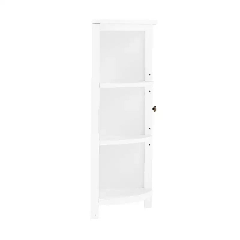 Meuble de rangement Dover Deluxe avec étagères Blanc
