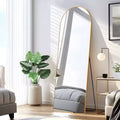 PexFix 69x24 Aluminum alloy side arched full length mirrorr-With Stand