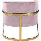 Fauteuil en velours Carter