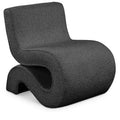 Meridian Furniture,Desiree Boucle Fabric Accent Chair