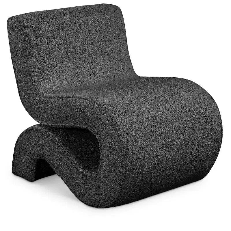 Meridian Furniture,Desiree Boucle Fabric Accent Chair
