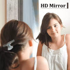 Miroir mural rectangulaire pleine longueur en bois couleur anthracite (sans support) 71 x 31 x 2