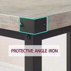 Ensemble table à manger pour 4 personnes avec 2 bancs
