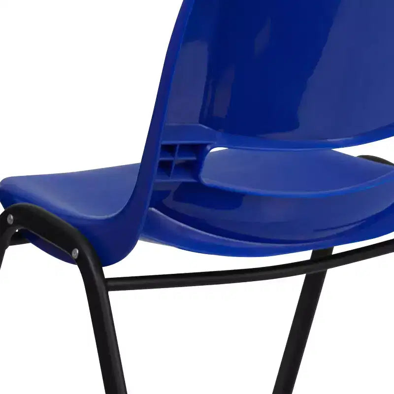 Chaise empilable ergonomique pour enfant HERCULES Série 440 lb. avec coque et hauteur d'assise de 14 po