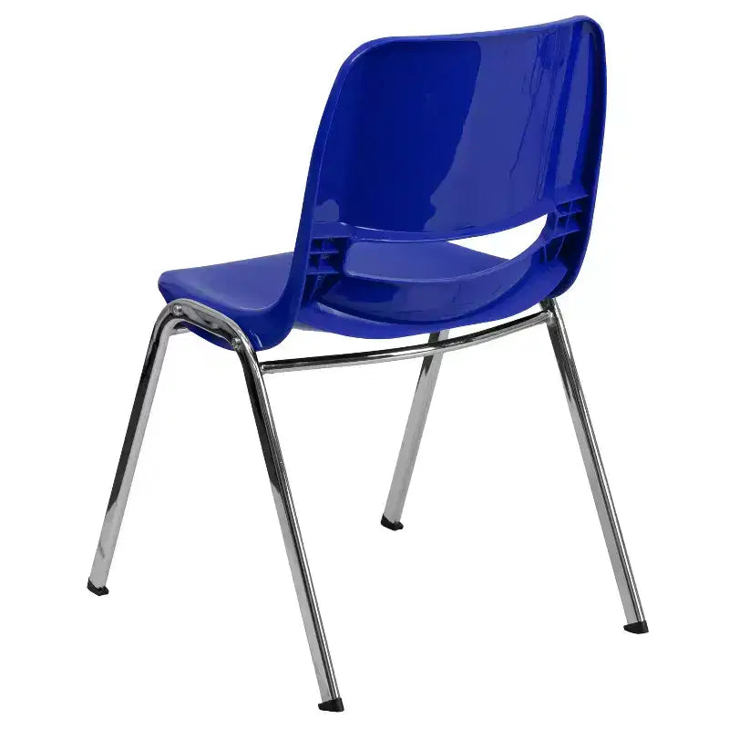 Chaise empilable ergonomique pour enfant HERCULES Série 440 lb. avec coque et hauteur d'assise de 14 po
