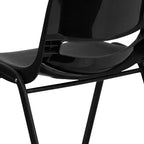 Chaise empilable ergonomique pour enfant HERCULES Série 440 lb. avec coque et hauteur d'assise de 14 po