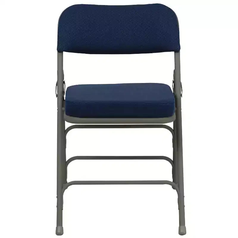 Chaises pliantes en métal HERCULES avec sièges rembourrés