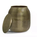 Riva Metal Storage Accent Table - WyndenHall